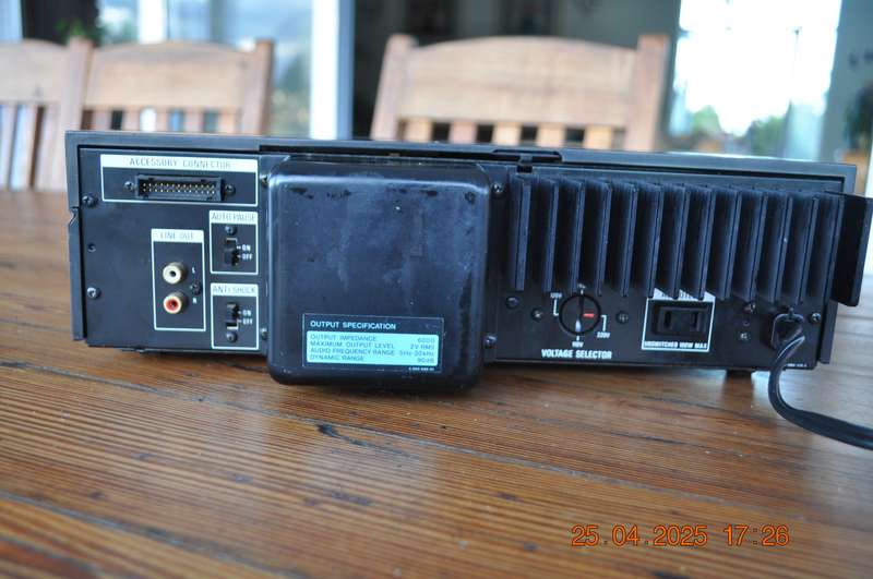Vintage Rare Sony CDP -101 CD Player For Parts Or Repair