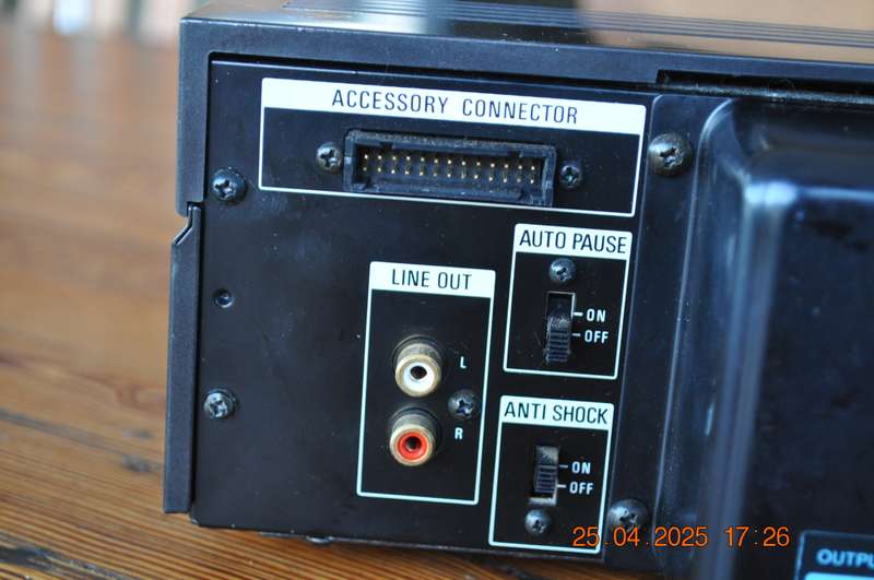 Vintage Rare Sony CDP -101 CD Player For Parts Or Repair