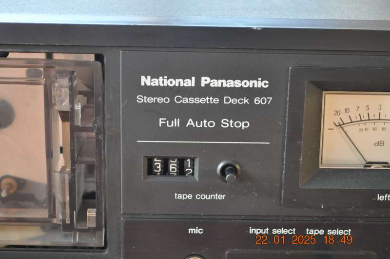 Vintage National Panasonic Cassette Deck