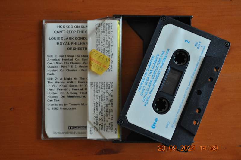 Hooked On Classics - Can't Stop The Classics (Cassette)