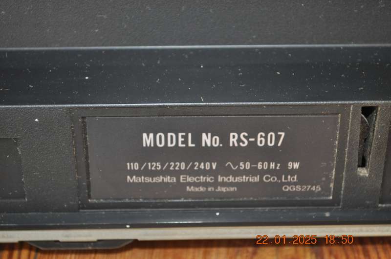Vintage National Panasonic Cassette Deck