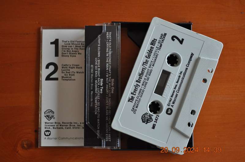The Everly Brothers - The Golden Hits Of (Cassette)