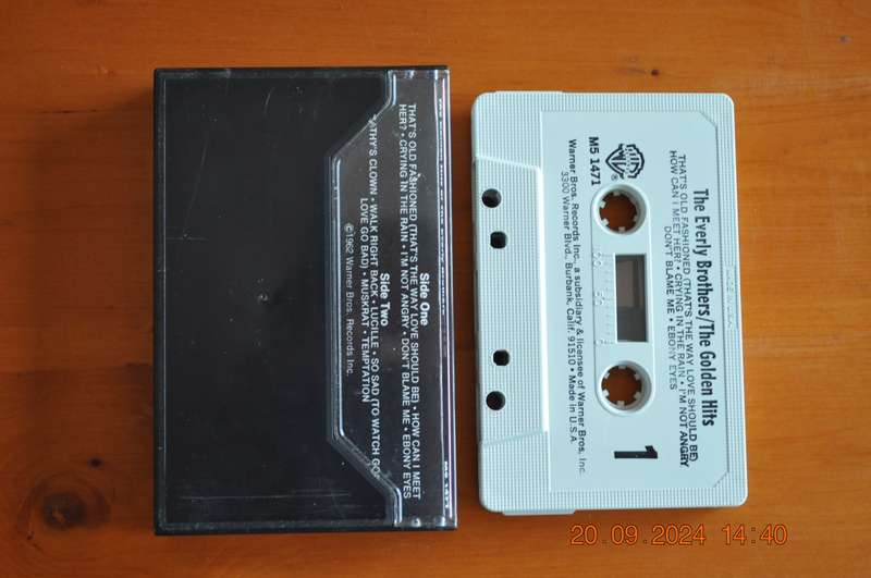 The Everly Brothers - The Golden Hits Of (Cassette)