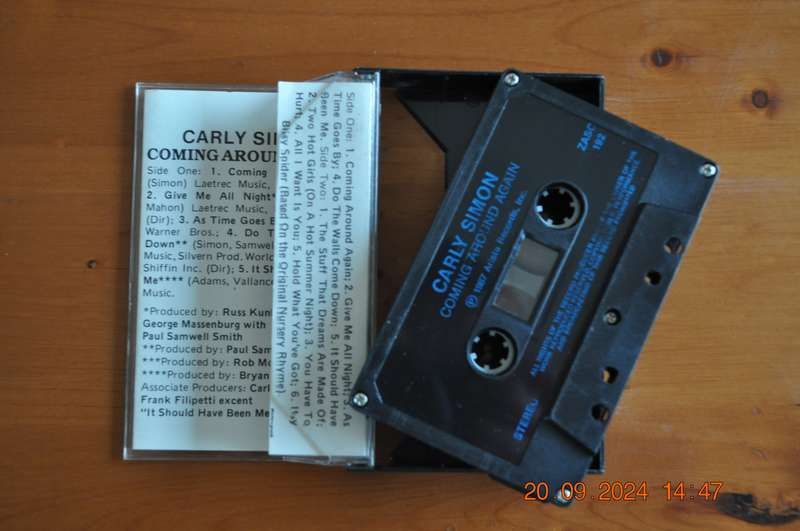 Carly Simon - Coming Around Again (Cassette)