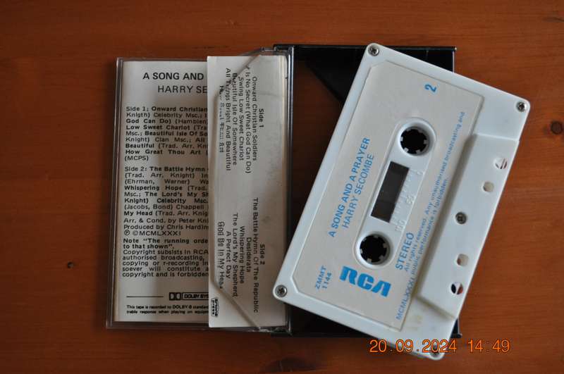 Harry Secombe - A Song And A Prayer (Cassette)