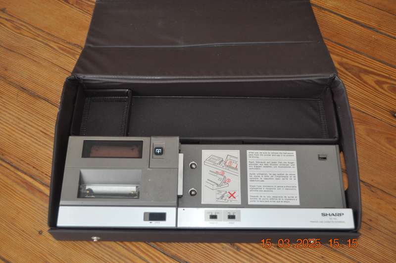 Vintage Sharp Ce-150 Interface Printer With Case (not tested)