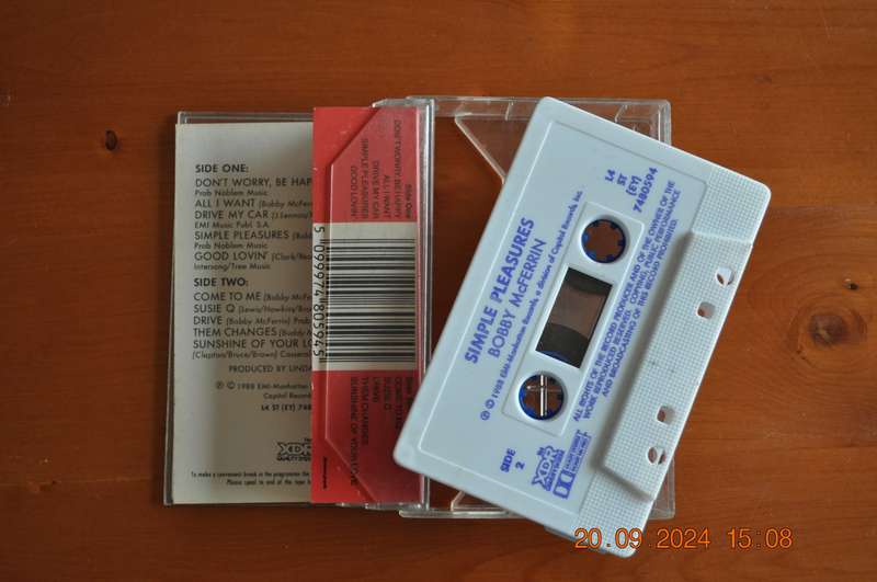 Bobby McFerrin - Simple Pleasures (Cassette)