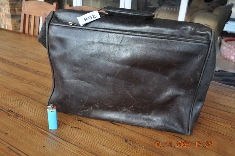 Vintage OCS Varese Leather Briefcase Bag