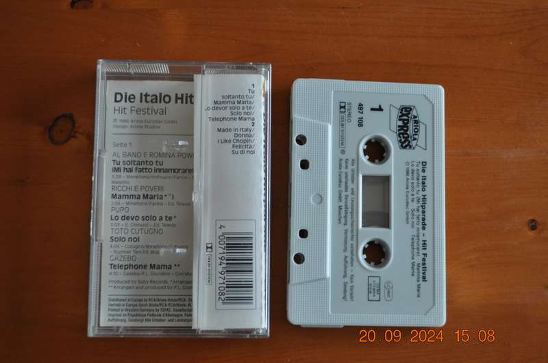 Hit Festival - Die Italo Hit Parade (Cassette)