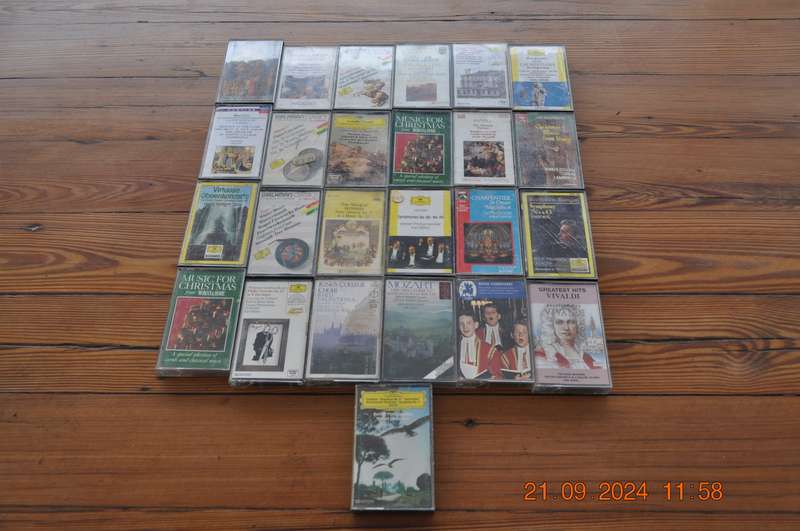 Classical Cassette Collection (25 cassettes)