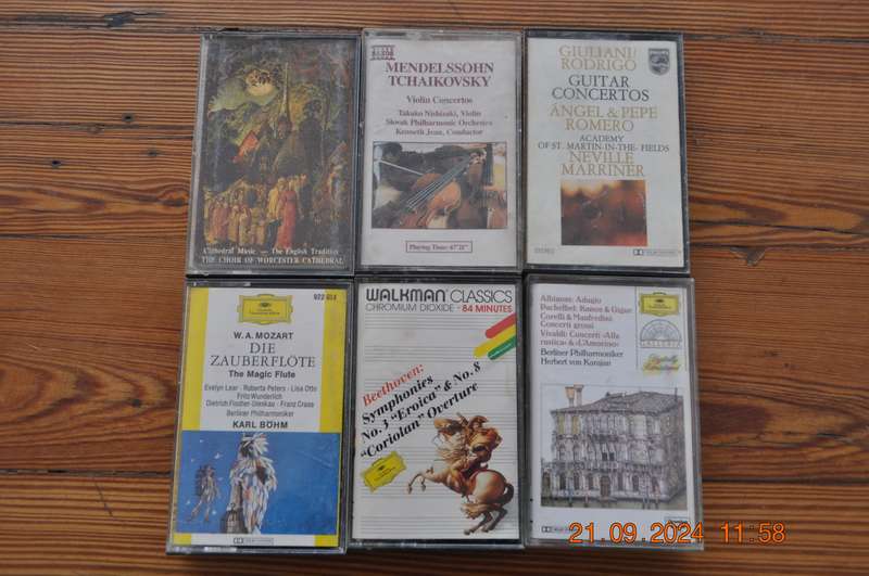 Classical Cassette Collection (25 cassettes)