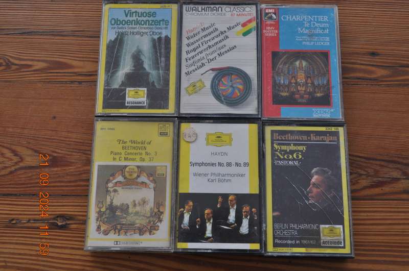 Classical Cassette Collection (25 cassettes)