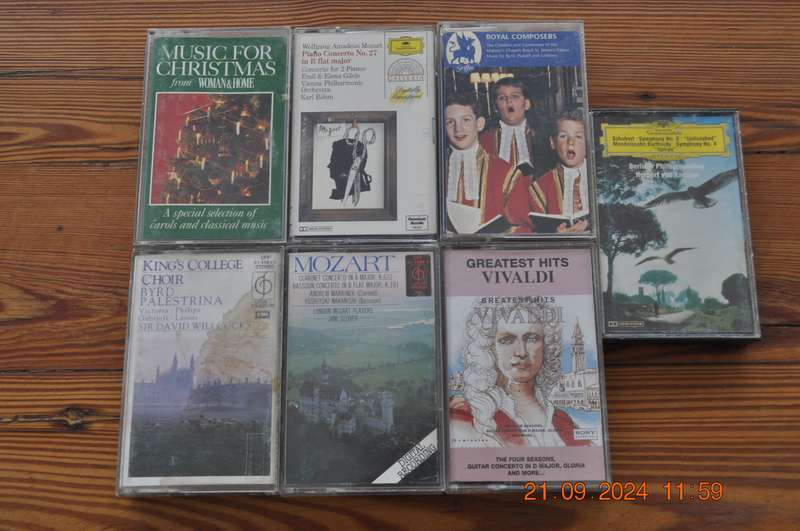 Classical Cassette Collection (25 cassettes)