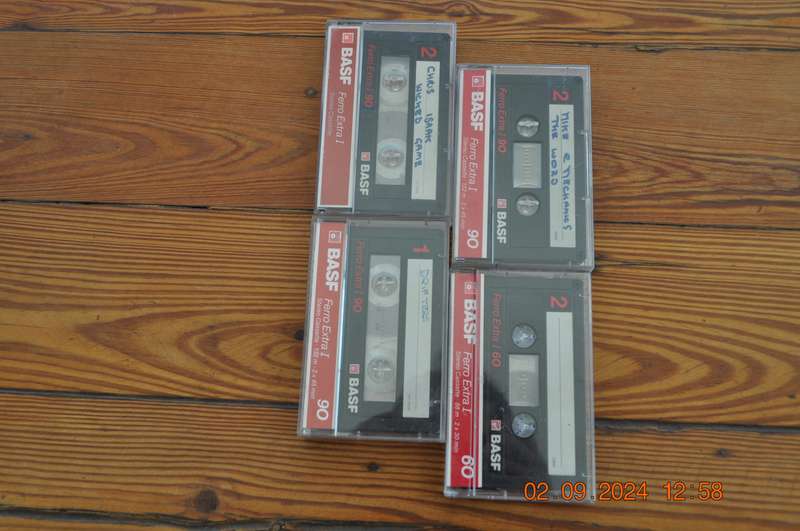 Vintage BASF Ferro Extra I 90 60 Cassettes Pre-Owned