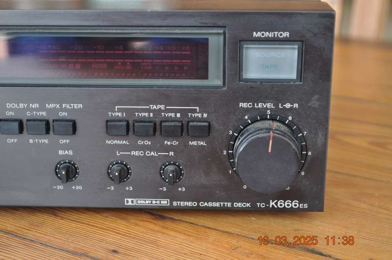 Sony TC-K666ES Stereo Cassette Deck