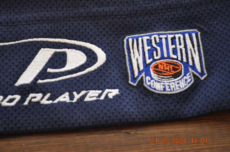 Vintage Columbus Blue Jackets NHL Hockey Jersey