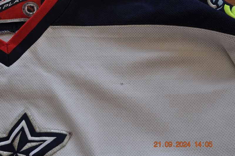 Vintage Columbus Blue Jackets NHL Hockey Jersey