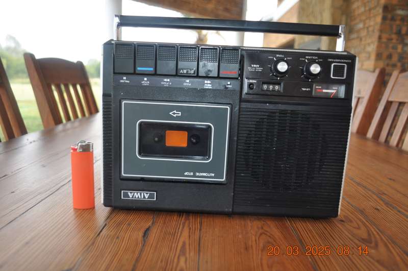 Vintage Aiwa Cassette Player Recorder (as is)