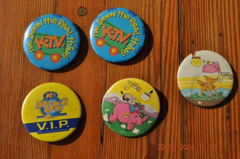 Fun Badges Mnet Ktv Wimpy Spur ect