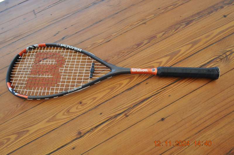 Wilson Ti Power Titanium Squash Racket