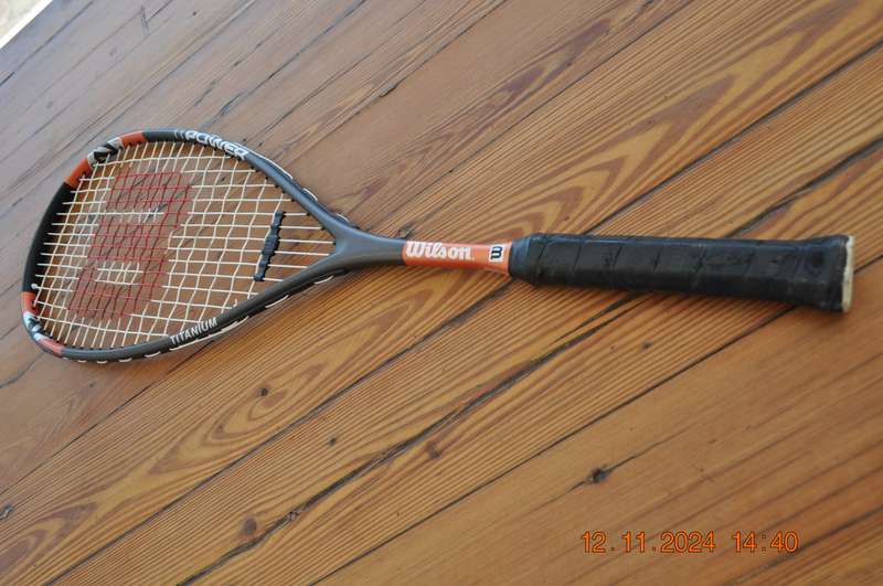 Wilson Ti Power Titanium Squash Racket