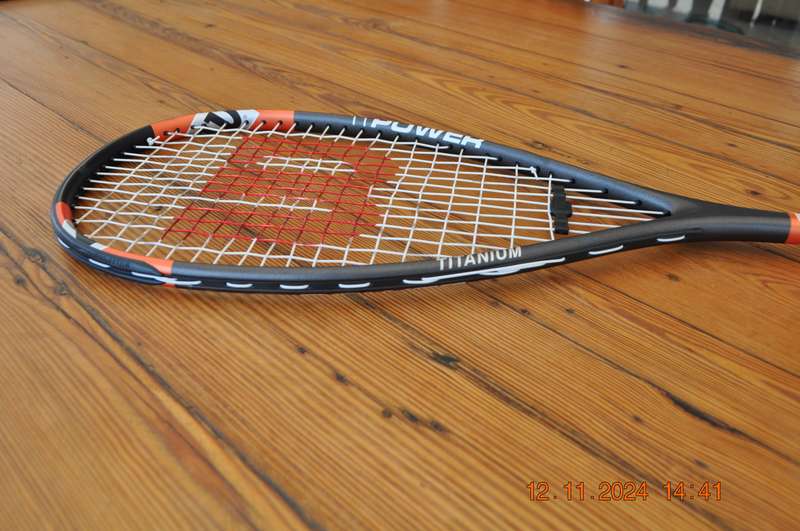 Wilson Ti Power Titanium Squash Racket
