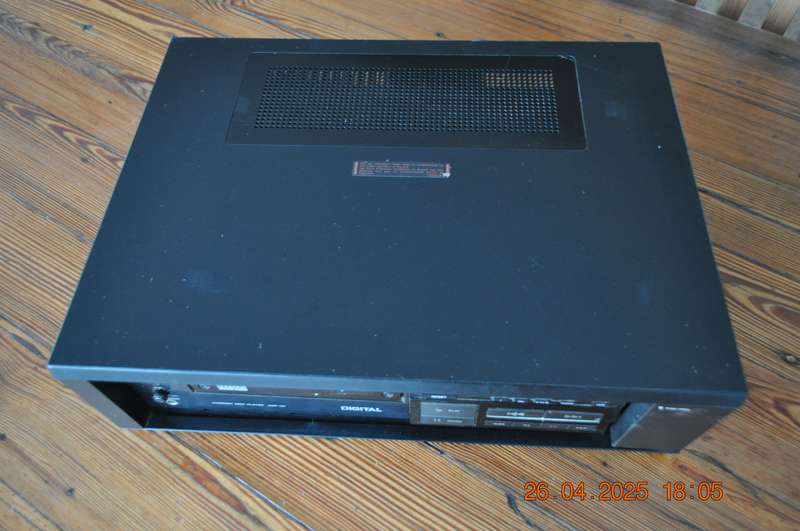 Vintage First Sony CD Player 1980s CDP-101 As Is