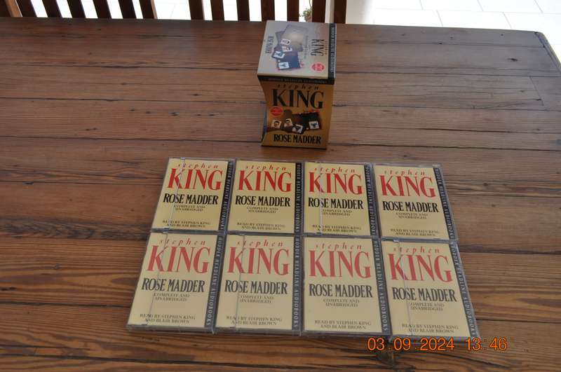 Stephen King  Rose Madder Audio Books On Cassette