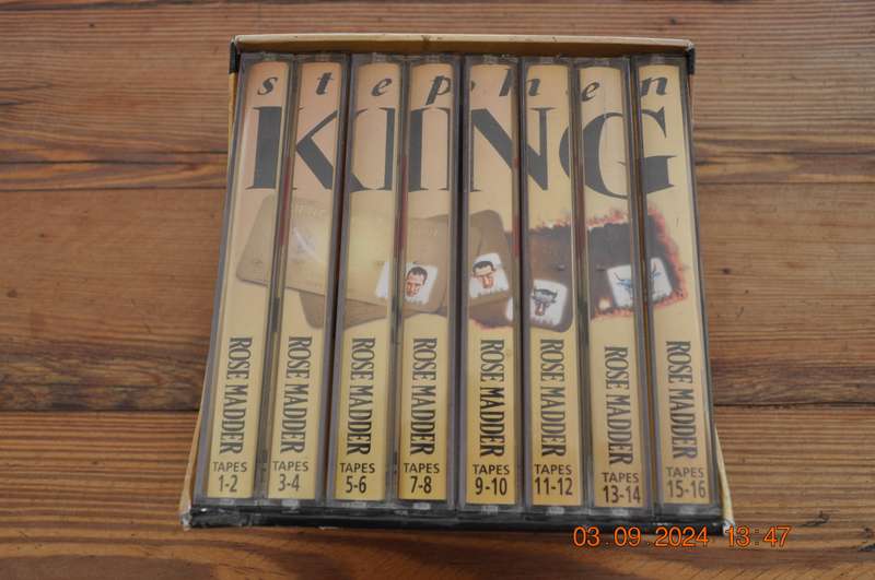 Stephen King  Rose Madder Audio Books On Cassette