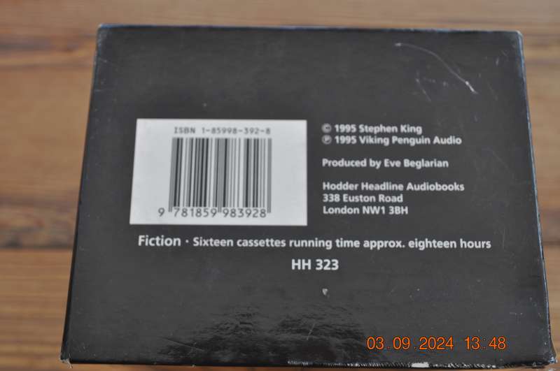 Stephen King  Rose Madder Audio Books On Cassette