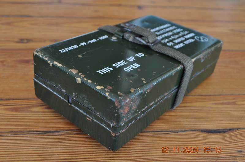 Vintage Military Spares Kit Case ww2 Jeep