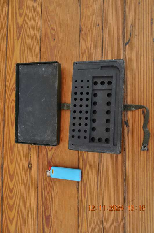 Vintage Military Spares Kit Case ww2 Jeep