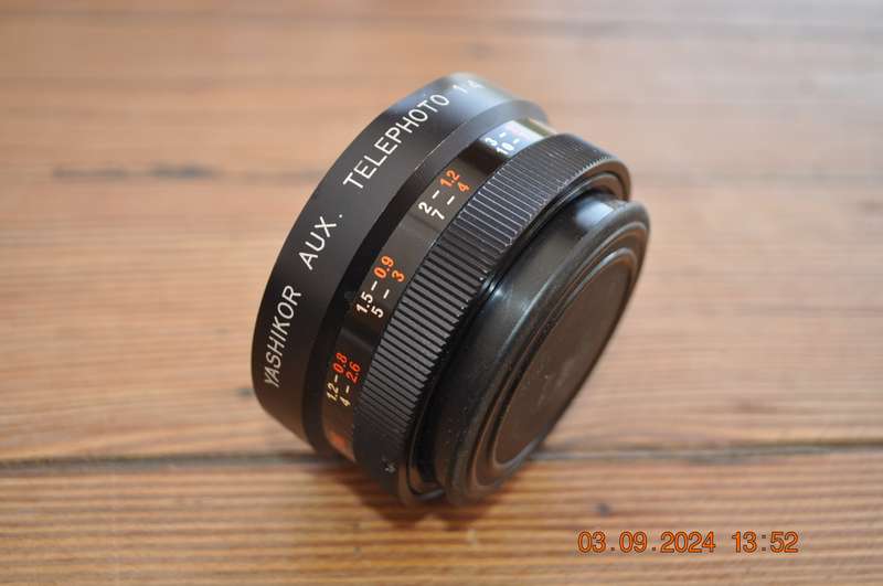 Yashikor Aux Telephoto 1:4 Lens