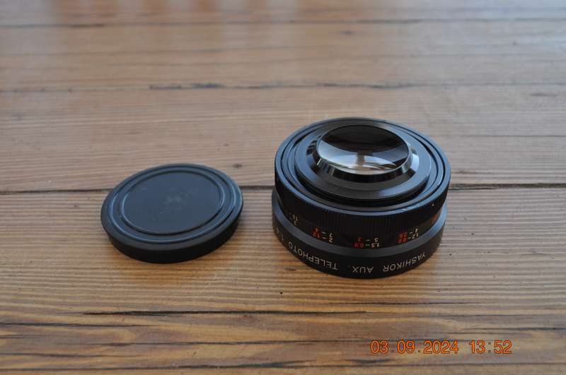 Yashikor Aux Telephoto 1:4 Lens