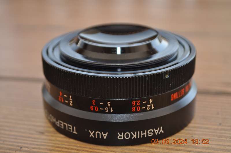 Yashikor Aux Telephoto 1:4 Lens