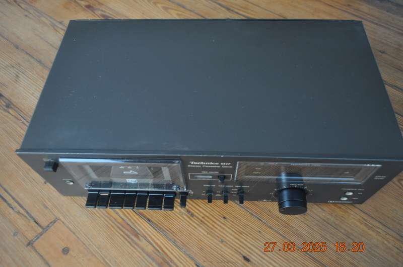 Vintage Technics Cassette Deck RS-M17