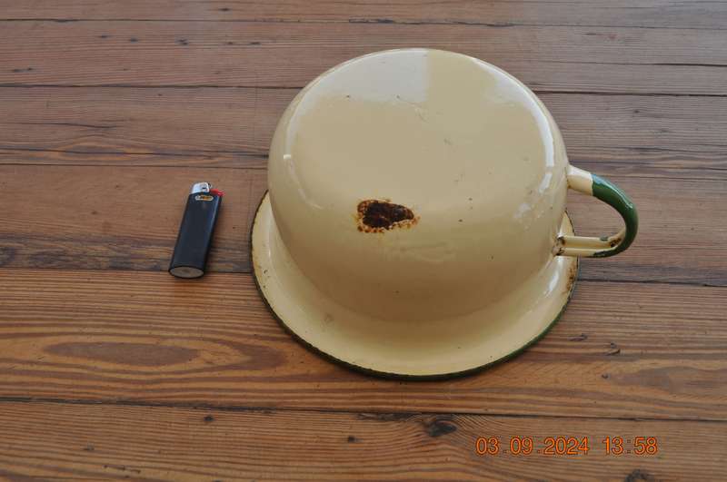 Vintage Enamel Potty