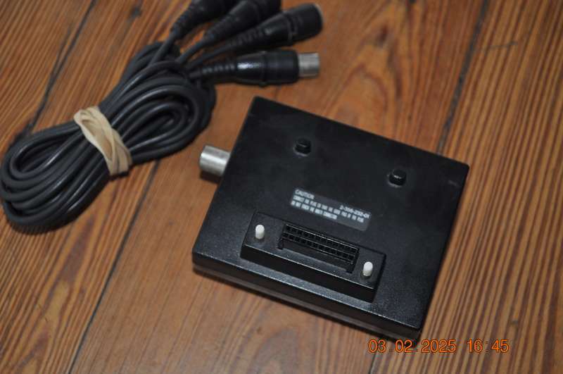 Vintage Sony RFU Adaptor Cable Assembly For Older Camcorders