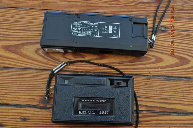 Vintage Minolta and Halina Film Cameras (as is)