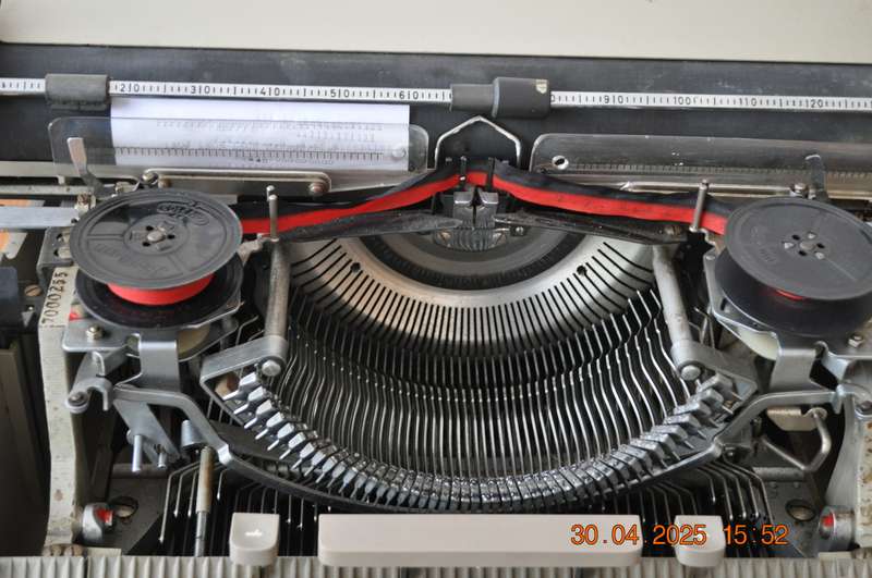 Vintage ABC Sterling Manual Typewriter