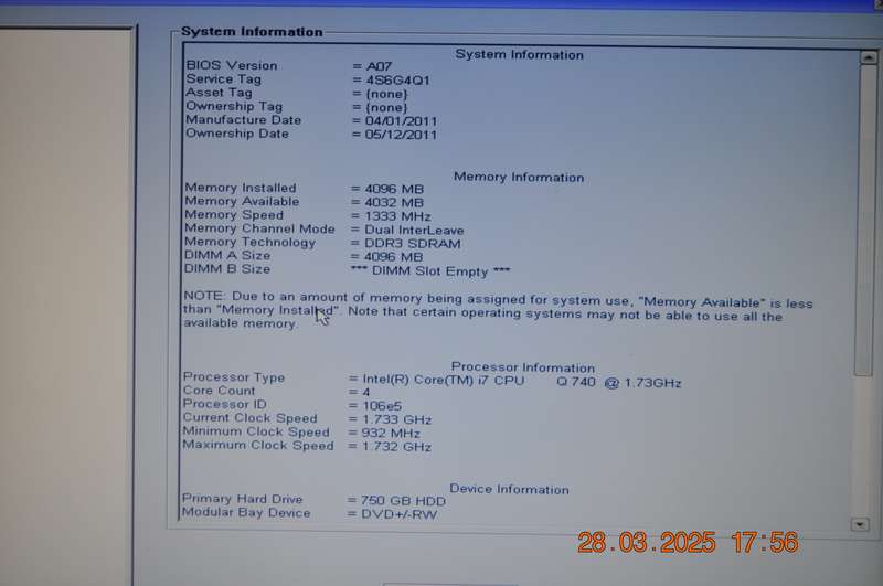 Dell Latitude i7 Laptop 1st Generation
