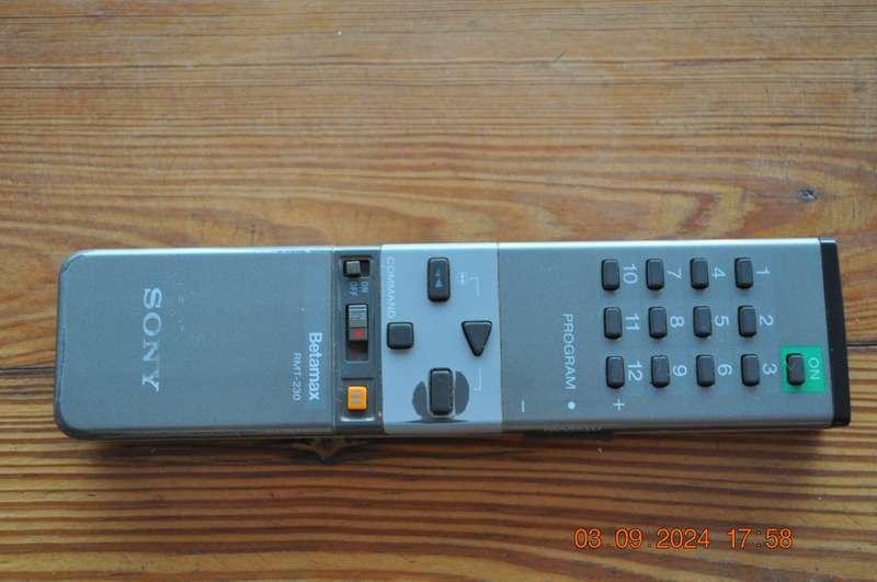 Vintage Original Sony Betamax RMT-230 Remote Control