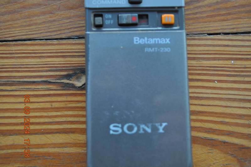 Vintage Original Sony Betamax RMT-230 Remote Control