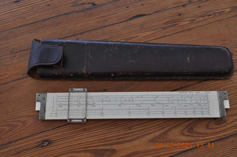 Vintage Sun Hemmi No 259 Slide Rule