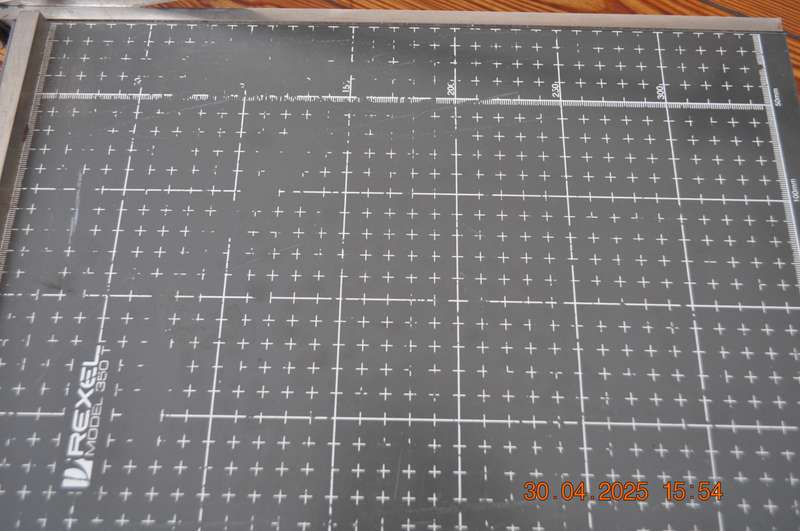 Vintage Rexel Paper Cutter Guillotine