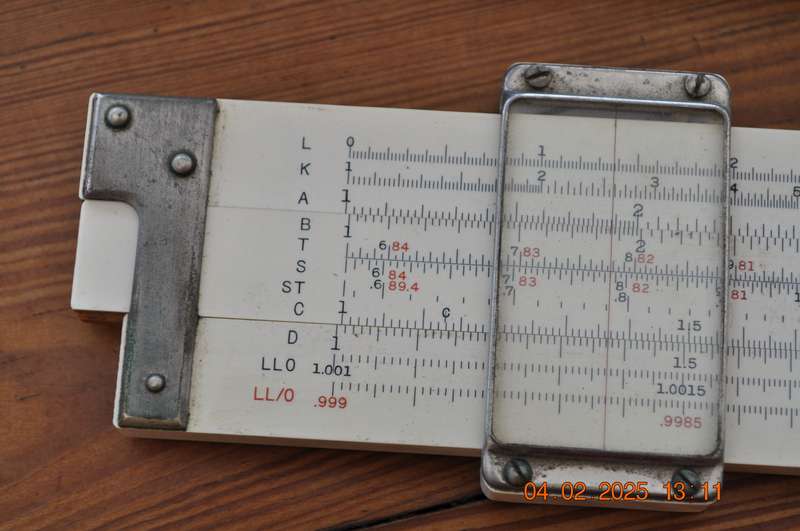 Vintage Sun Hemmi No 259 Slide Rule
