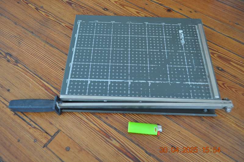 Vintage Rexel Paper Cutter Guillotine