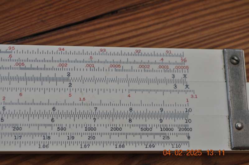 Vintage Sun Hemmi No 259 Slide Rule