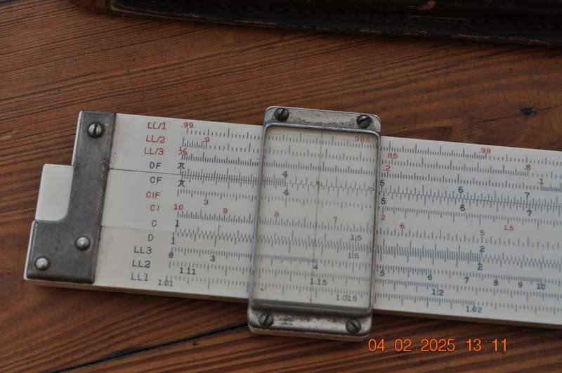 Vintage Sun Hemmi No 259 Slide Rule