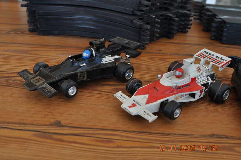 Vintage Polistil Slot Car Set